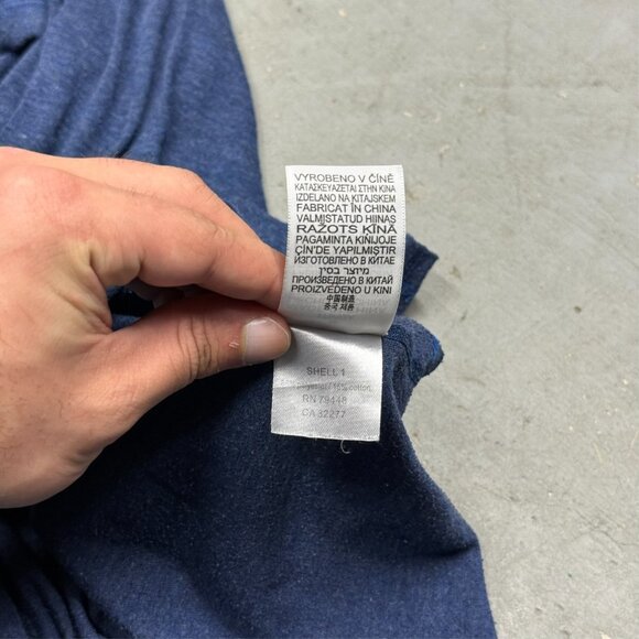 Marmot Long Sleeve Shirt Lightweight Blue Medium - Picture 10 of 10